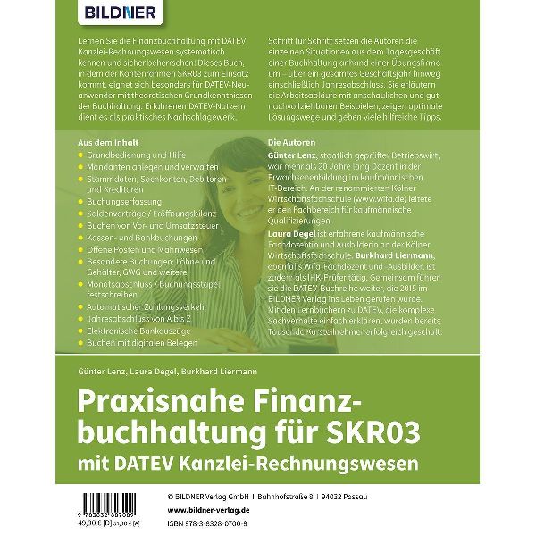 Praxisnahe Finanzbuchhaltung für SKR03 mit DATEV Kanzlei-Rechnungswesen