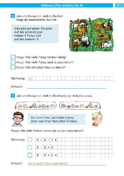 Die Mathe-Helden Rechengeschichten und Textaufgaben 2. Klasse. Mathematik in der Grundschule