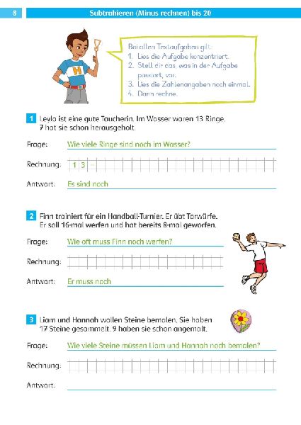 Die Mathe-Helden Rechengeschichten und Textaufgaben 2. Klasse. Mathematik in der Grundschule
