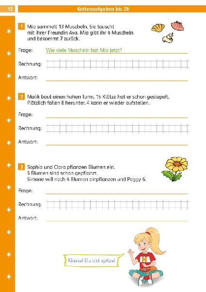 Die Mathe-Helden Rechengeschichten und Textaufgaben 2. Klasse. Mathematik in der Grundschule
