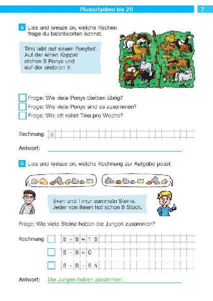 Die Mathe-Helden Rechengeschichten und Textaufgaben 2. Klasse. Mathematik in der Grundschule