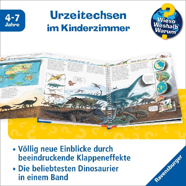 Wieso? Weshalb? Warum?, Band 55: Wir erforschen die Dinosaurier