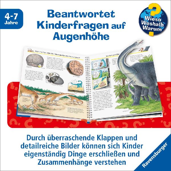 Wieso? Weshalb? Warum?, Band 55: Wir erforschen die Dinosaurier