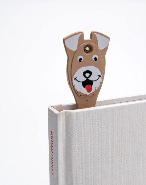 Flexilight Animal Leselicht (Hund) | 2 in 1 Leselampe & Lesezeichen | LED Leselicht | Geschenk für Leser, Buchliebhaber | Deutsche Ausgabe