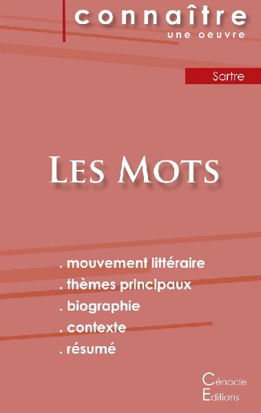 Fiche de lecture Les Mots de Jean-Paul Sartre (Analyse littér...