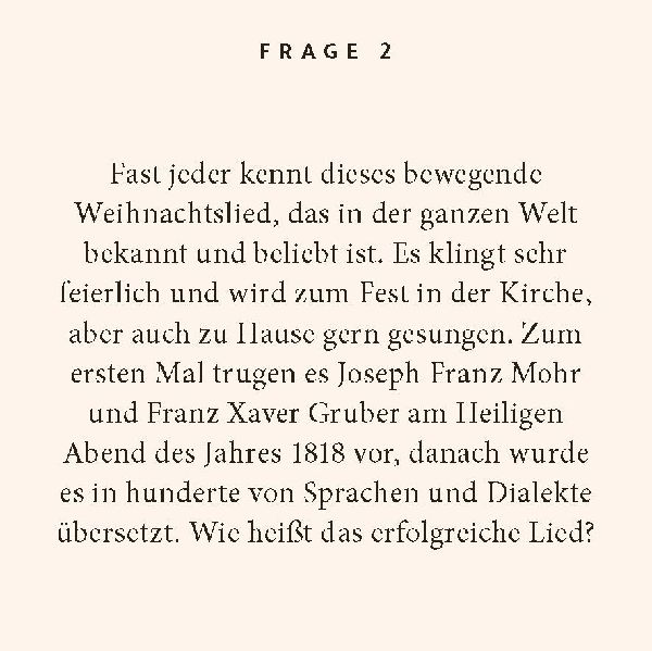 Weihnachten-Quiz