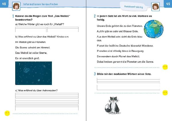 Übungsheft - Lesen 2.Klasse