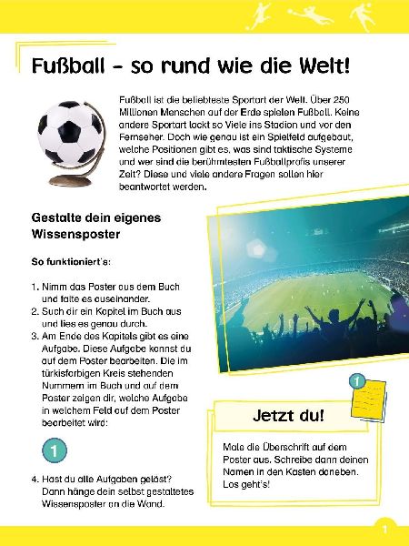 Fußball Mein Wissensbuch