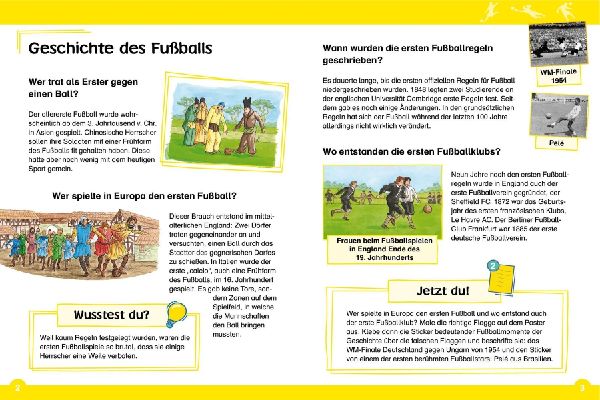 Fußball Mein Wissensbuch