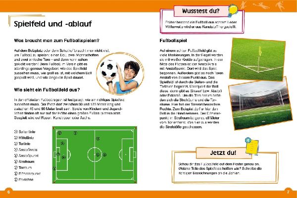 Fußball Mein Wissensbuch