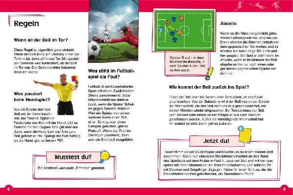 Fußball Mein Wissensbuch