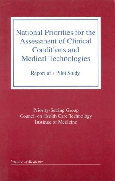 National Priorities for the Assessment of Clinical Conditions ...