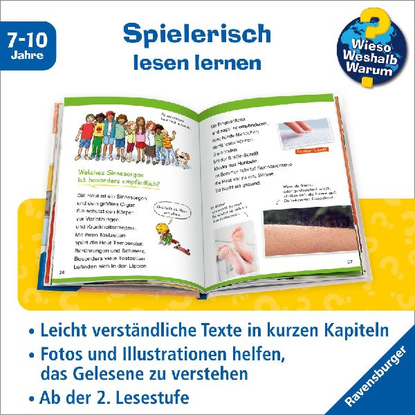 Wieso? Weshalb? Warum? Erstleser, Band 15 - Mein Körper