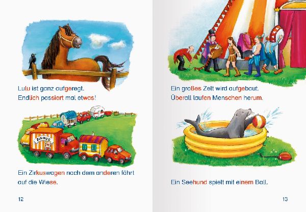 Ponygeschichten - Silbe für Silbe lesen lernen - Leserabe ab 1. Klasse - Erstlesebuch für Kinder ab 6 Jahren