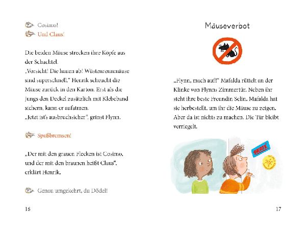 Mafalda mittendrin - Zwei Mäuse auf der Flucht