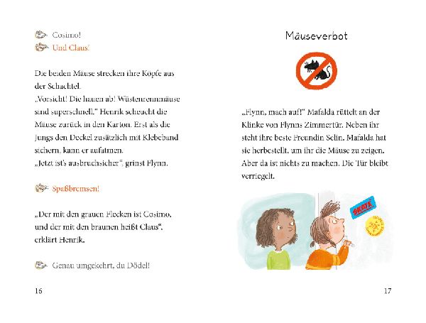 Mafalda mittendrin - Zwei Mäuse auf der Flucht