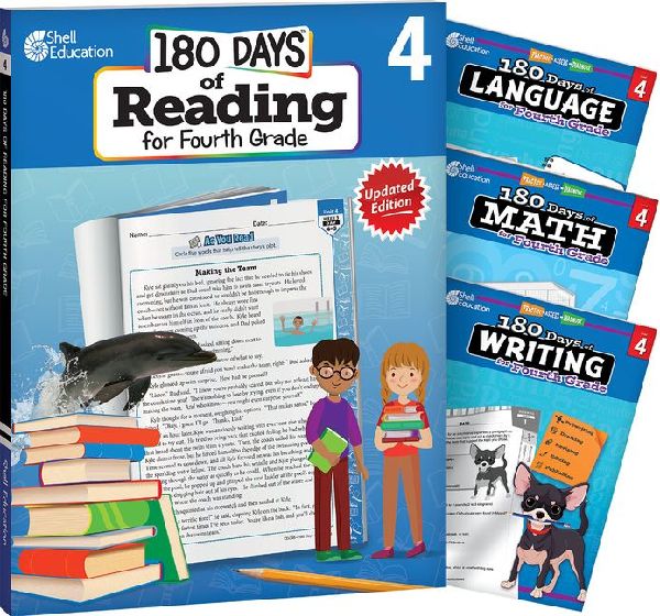 180 Days(tm) Reading, Math, Writing, & Language for Grade ...