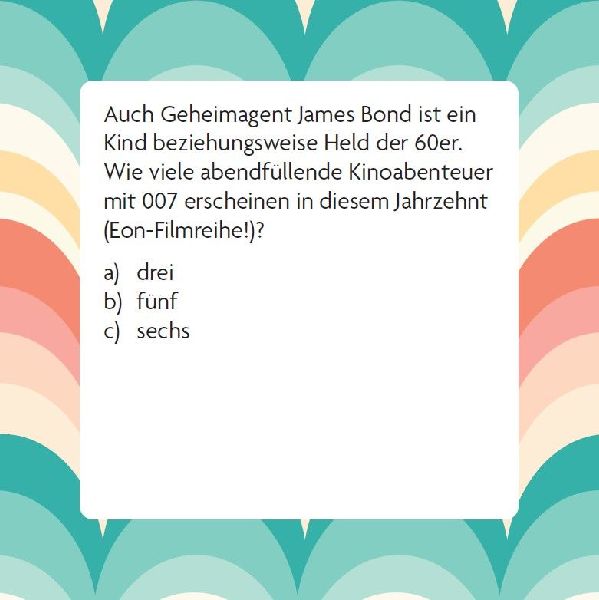 Das 60er Quiz