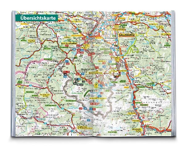 KOMPASS Wanderführer Berchtesgadener Land und Steinernes Meer, 55 Touren mit Extra-Tourenkarte