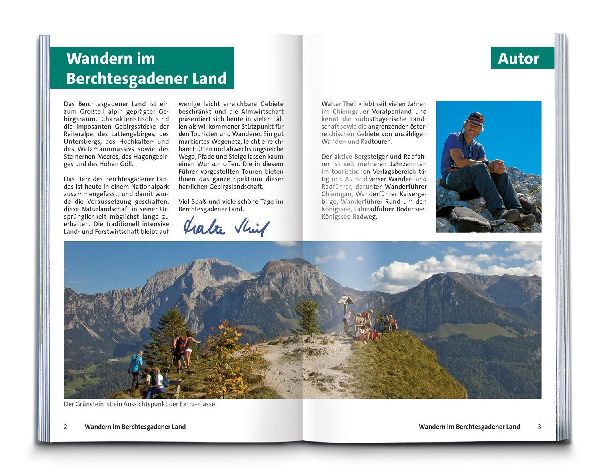 KOMPASS Wanderführer Berchtesgadener Land und Steinernes Meer, 55 Touren mit Extra-Tourenkarte