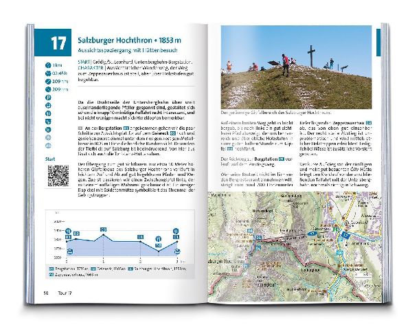 KOMPASS Wanderführer Berchtesgadener Land und Steinernes Meer, 55 Touren mit Extra-Tourenkarte
