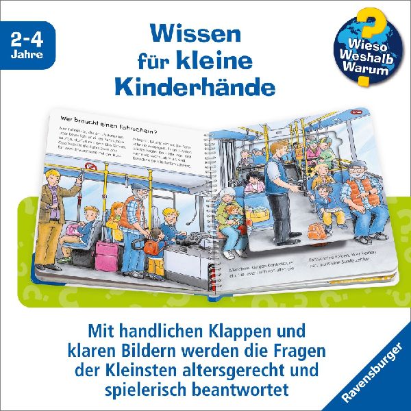 Wieso? Weshalb? Warum? junior, Band 63: Unterwegs mit Bus und Bahn
