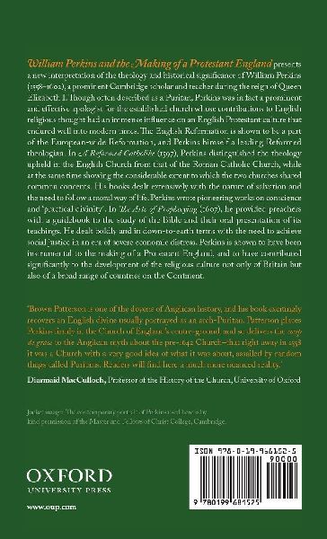 WILLIAM PERKINS MAKING PROTESTANT ENG C
