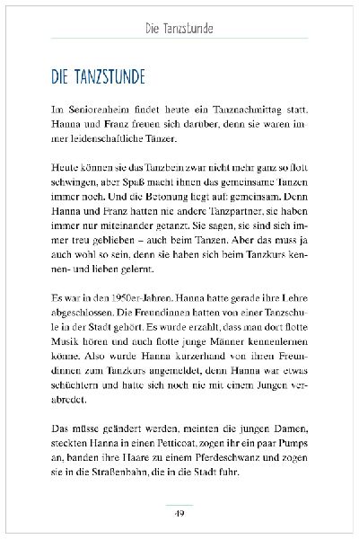 Hoffnungs-, Trost- und Glücksgeschichten für Senioren