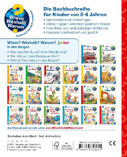 Wieso? Weshalb? Warum? junior, Band 42: In den Bergen