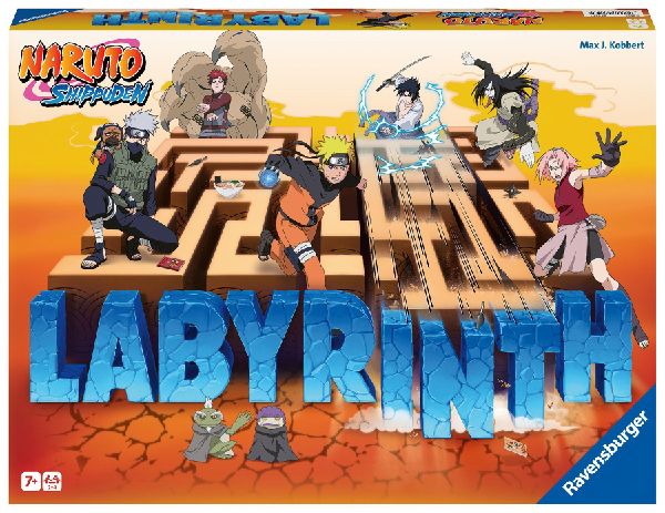 Ravensburger 27557 - Naruto Shippuden Labyrinth - Der Familien...