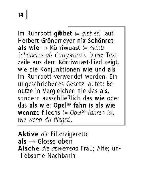 Langenscheidt Lilliput Ruhrpott