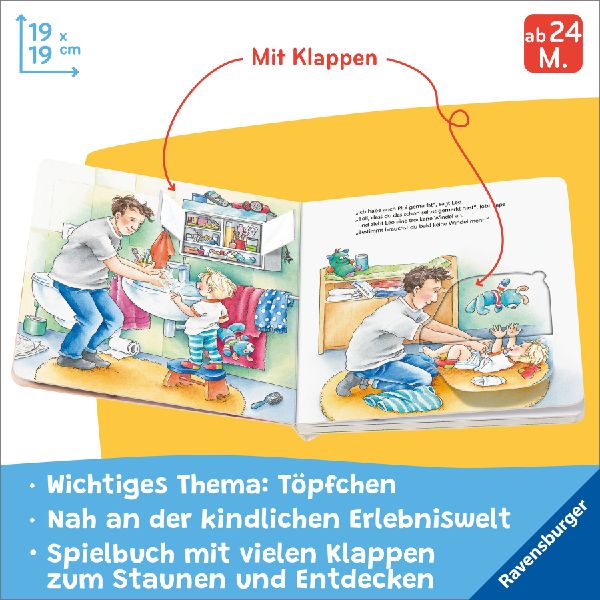 Aufs Töpfchen gehen ist pipileicht