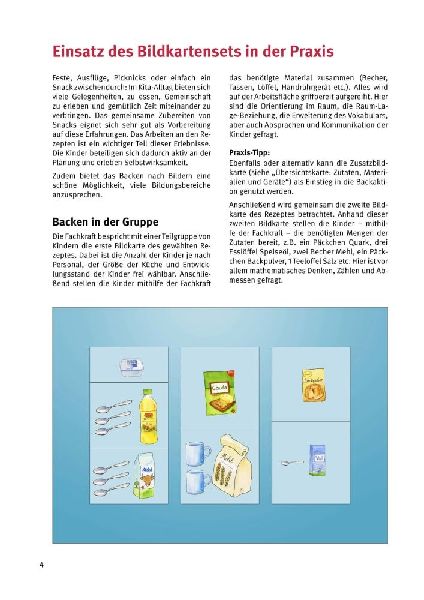 Leckere Snacks: Fingerfood zubereiten nach Bildern. Kamishibai Bildkartenset