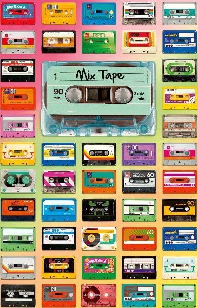 Ravensburger Puzzle Moment 12962 Mix Tape - 200 Teile Puzzle für Erwachsene und Kinder ab 8 Jahren