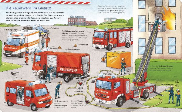 Fahrzeuge sind toll! - Bei der Feuerwehr