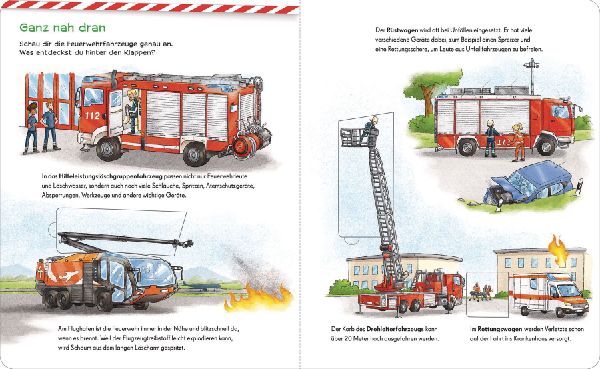 Fahrzeuge sind toll! - Bei der Feuerwehr