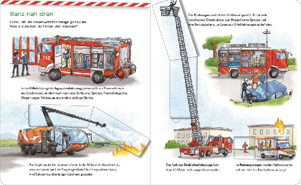 Fahrzeuge sind toll! - Bei der Feuerwehr