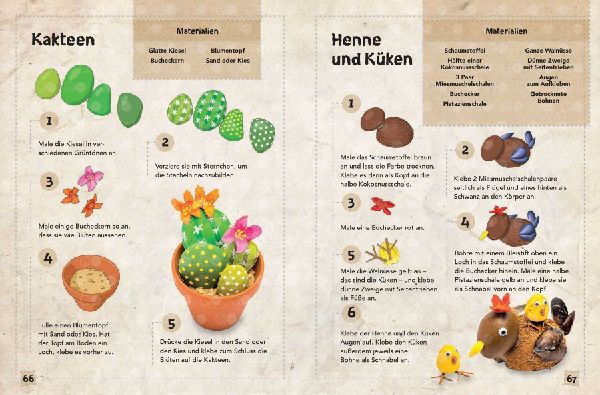 Das Naturbastelbuch für Kinder. 41 Projekte zum Basteln mit allem, was Wald, Wiese und Strand hergeben