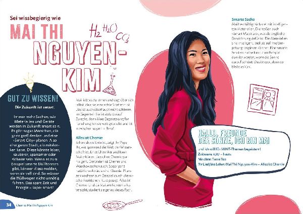 Fantastische Forscherinnen. Mit 30 Frauen die Welt der MINT-Wissenschaften entdecken