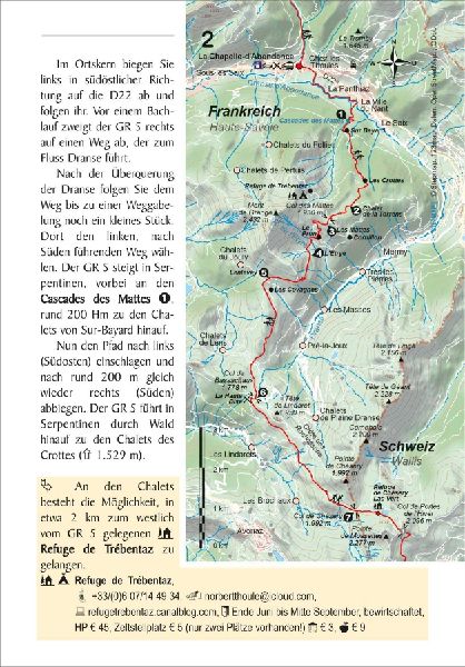 Frankreich: GR 5 Genfersee - Nizza Grande Traversée des Alpes (GTA)