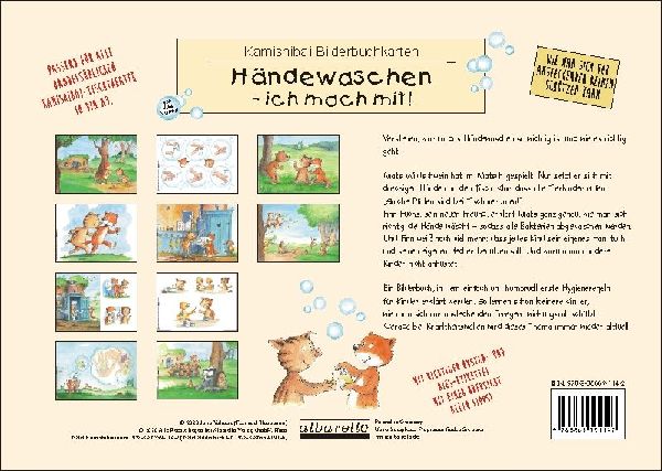 HÄNDEWASCHEN - ICH MACH MIT! 11 Kamishibai-Bilderbuchkarten