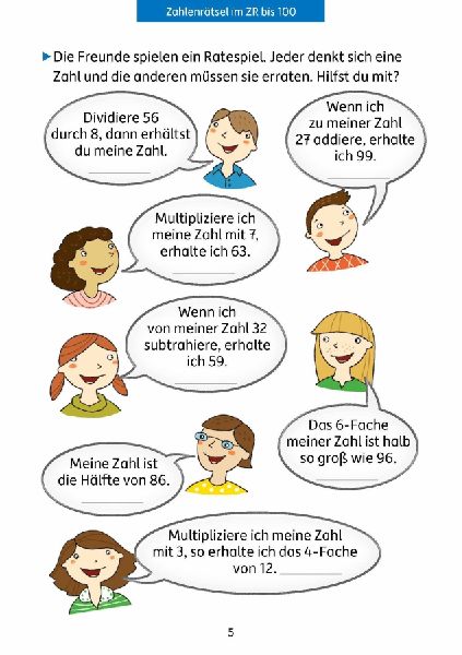 Quer durch die 3. Klasse, Mathe und Deutsch - Übungsblock