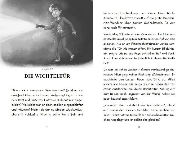 Wichtel-Adventskalender-Buch | Eine magische Wichtelgeschichte für Kinder von 4 bis 10 Jahren | Nico und Flocke im Land der Wichtel | Zum Vorlesen & Selbstlesen im Advent | Für Erstleser