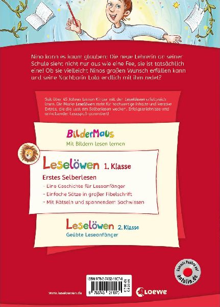 Leselöwen 1. Klasse - Hilfe, unsere Lehrerin kann zaubern!