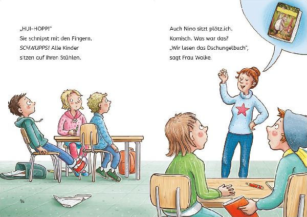 Leselöwen 1. Klasse - Hilfe, unsere Lehrerin kann zaubern!