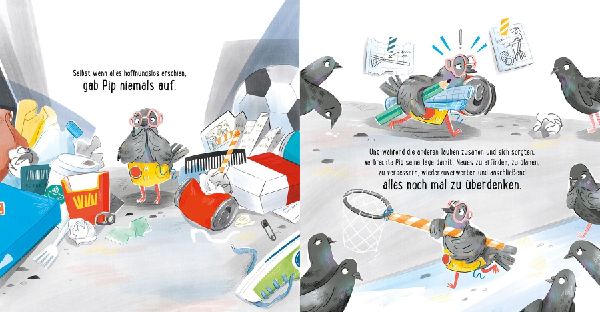 Pip - Eine Taube packts an!