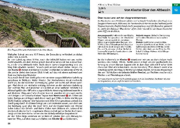 ROTHER Wanderführer Rügen. 50 Touren auf Deutschlands größter Ostseeinsel, auf Hiddensee und Fischland-Darß-Zingst