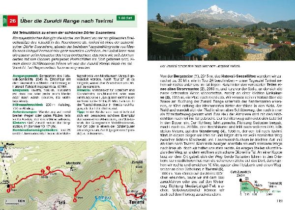 ROTHER Wanderführer Georgien. 48 Touren im Kleinen und Großen Kaukasus und rund um Tbilissi
