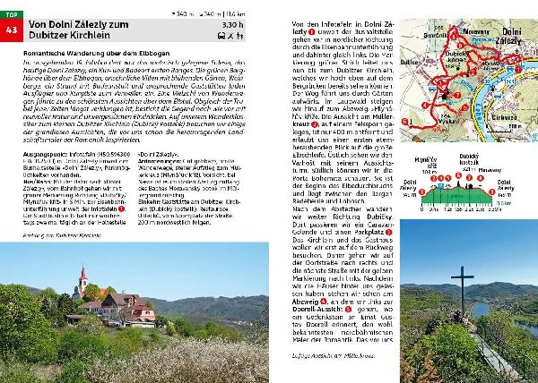 ROTHER Wanderführer Böhmische Schweiz. 55 Touren im tschechischen Teil des Elbsandsteingebirges - mit Böhmischem Mittelgebirge