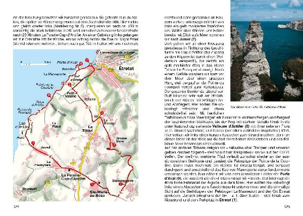 ROTHER Wanderführer Normandie. 50 Touren an der Küste und im Landesinneren - vom Mont-Saint-Michel bis zur Côte d'Albâtre